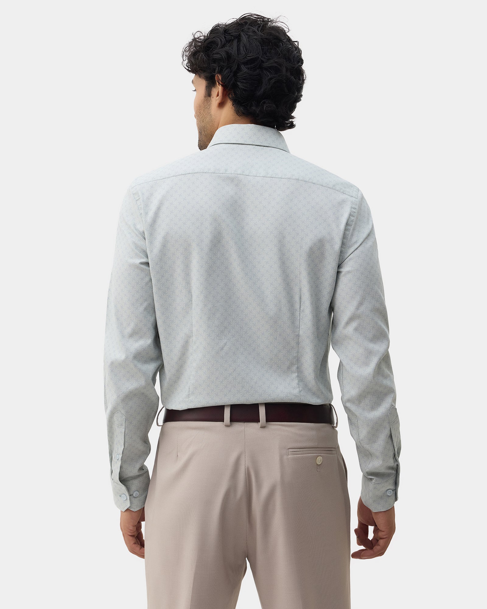 Mint Printed Shirt - Quill