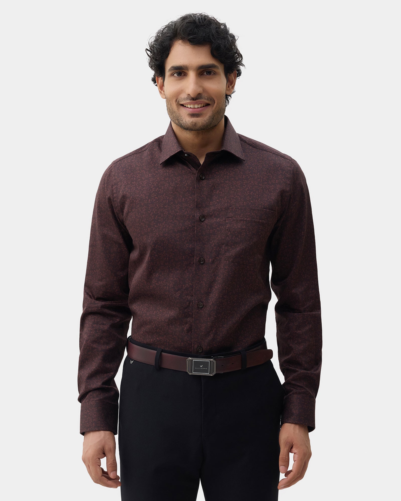 Rust Printed Shirt - Jetta