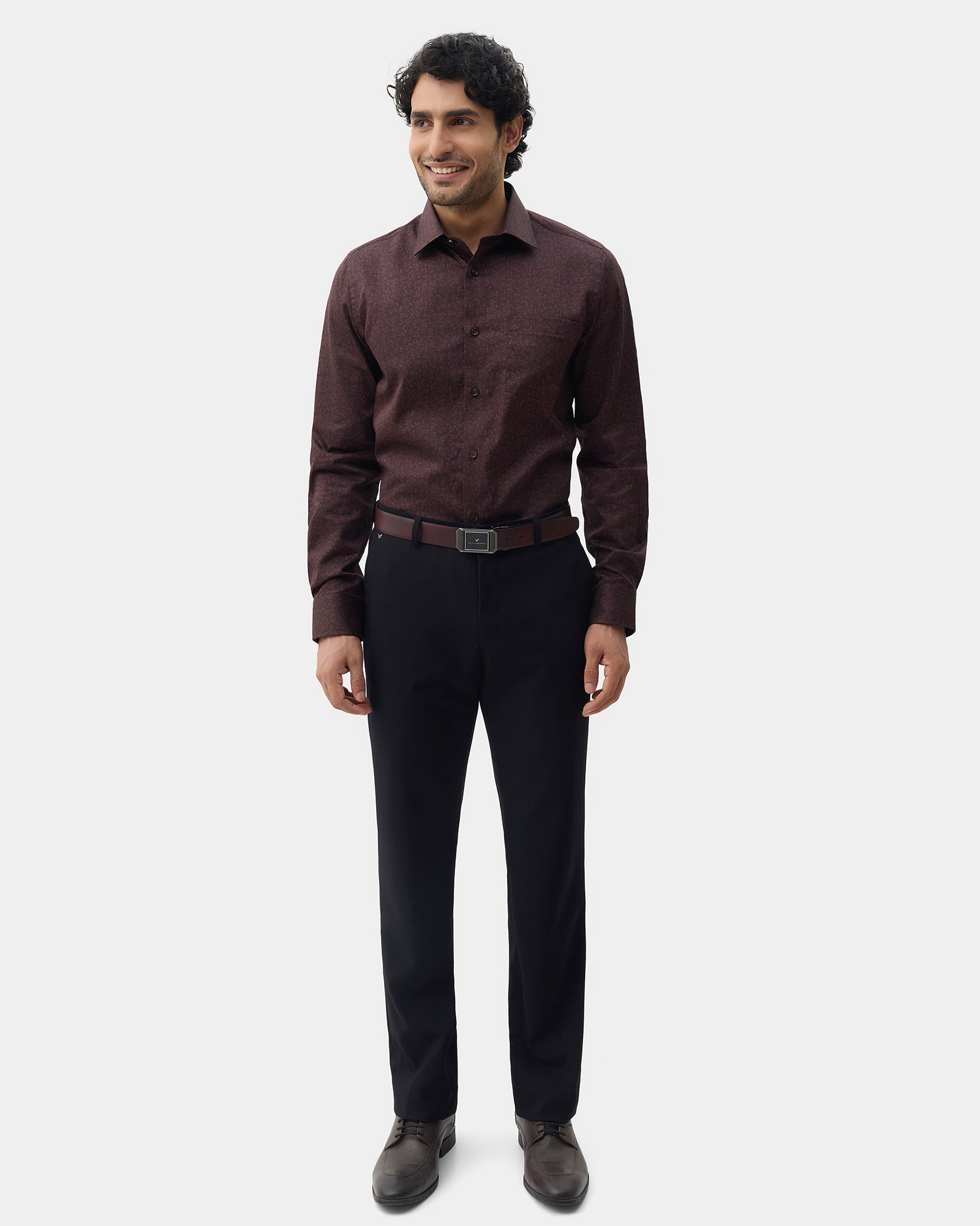 Rust Printed Shirt - Jetta