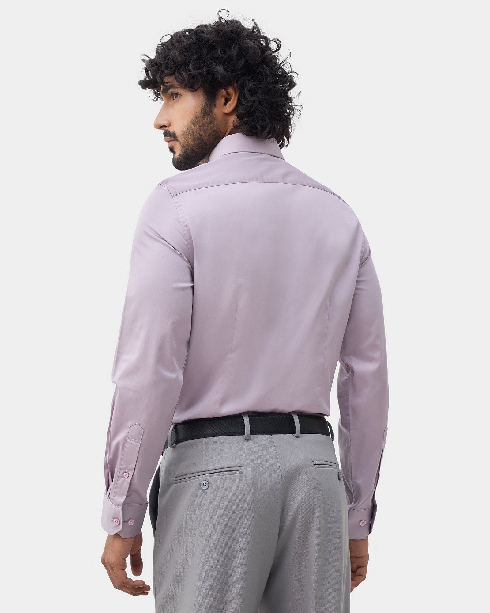 Lilac Solid Shirt - Alaska