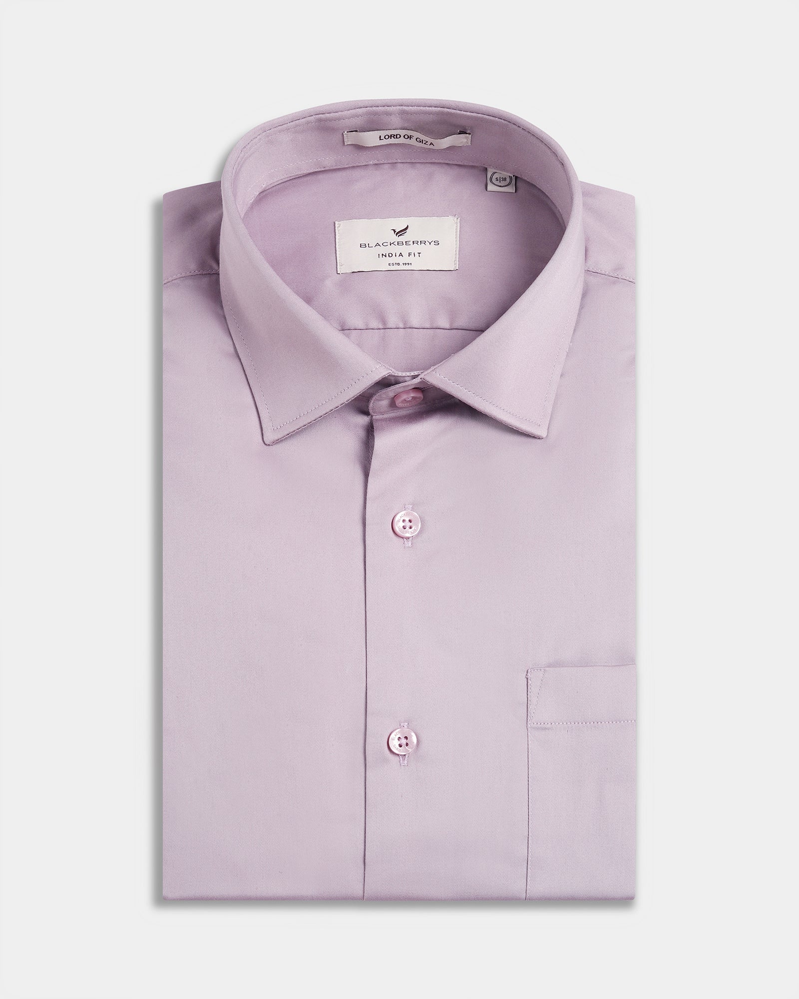 Lilac Solid Shirt - Alaska