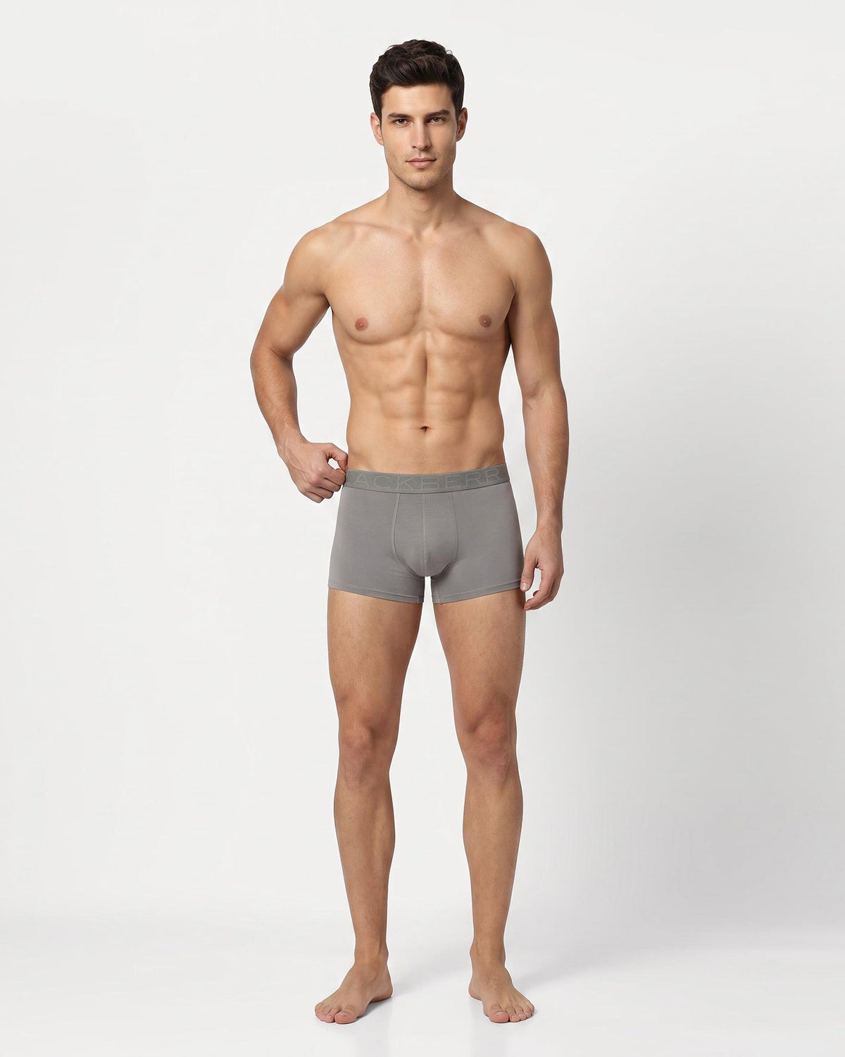 Black & Grey Solid Trunk Pack of 2 - Amherst