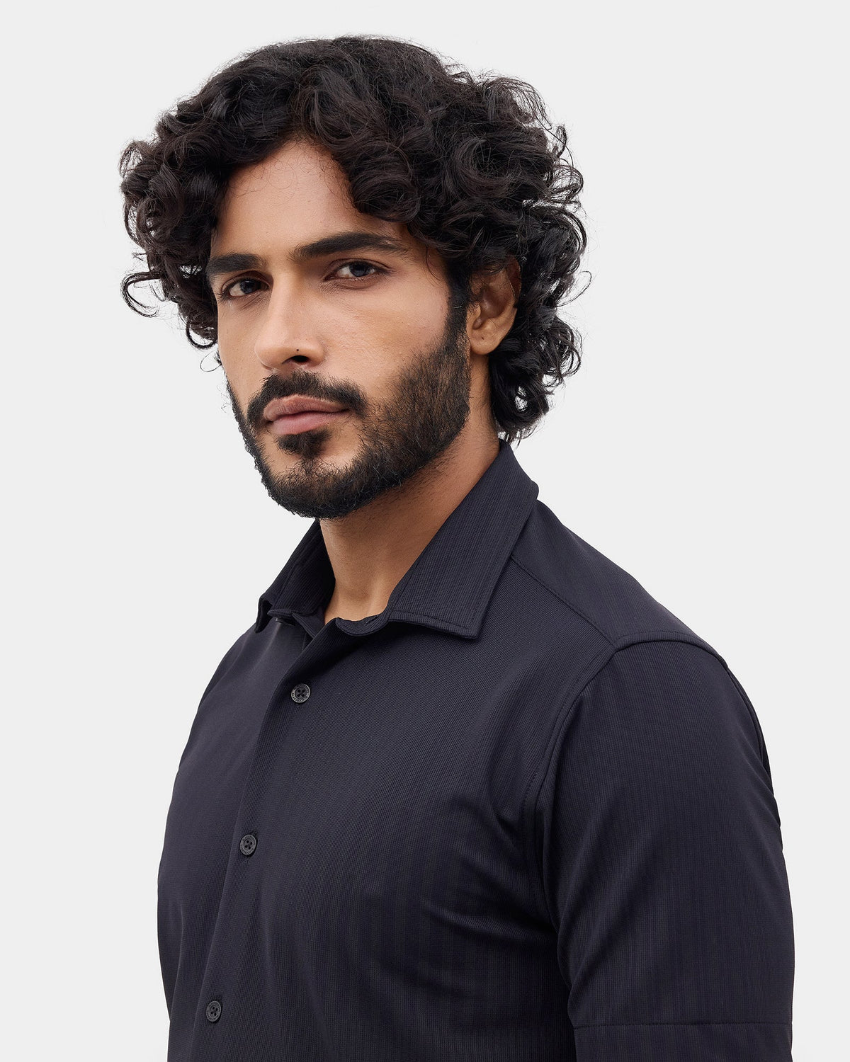 Navy Stripe Shirt - Infinix