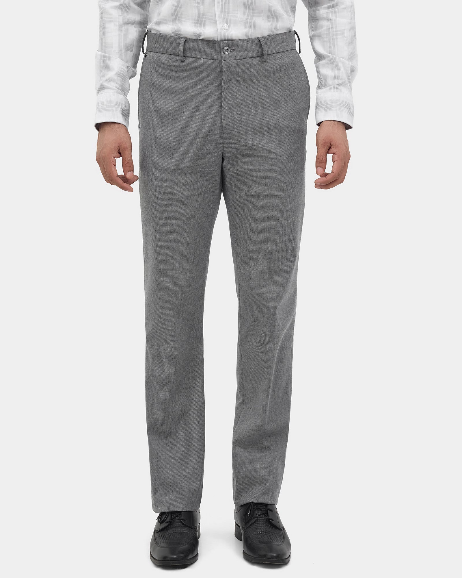 Navy Textured Trouser - Hublot