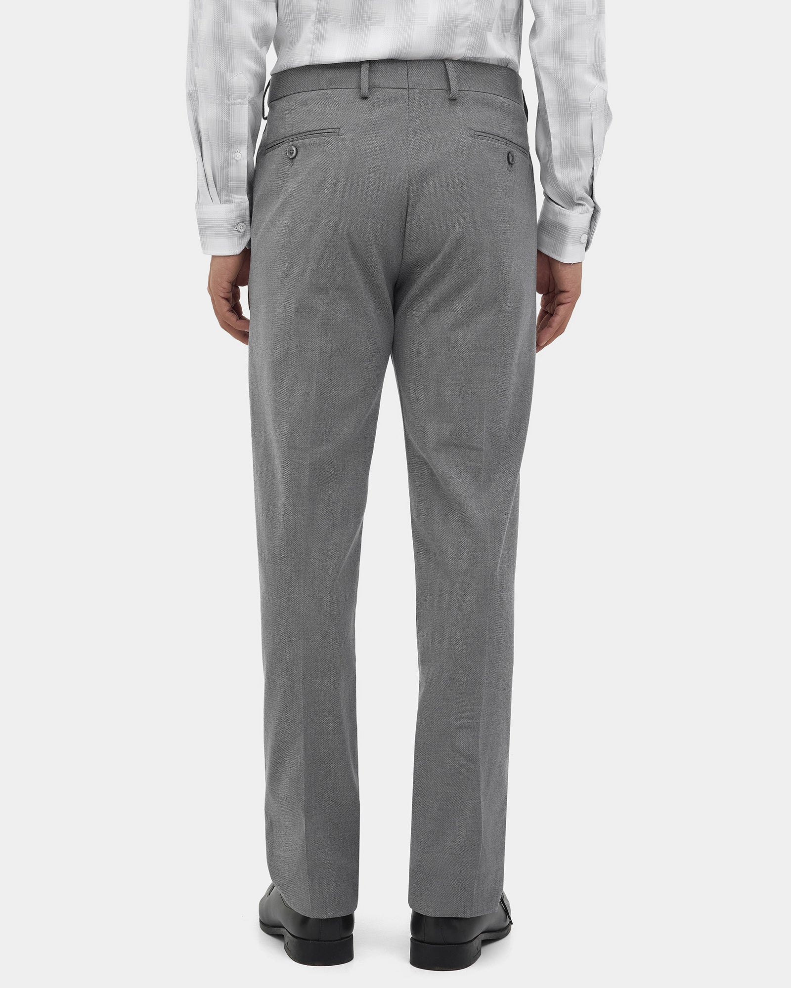 Navy Textured Trouser - Hublot