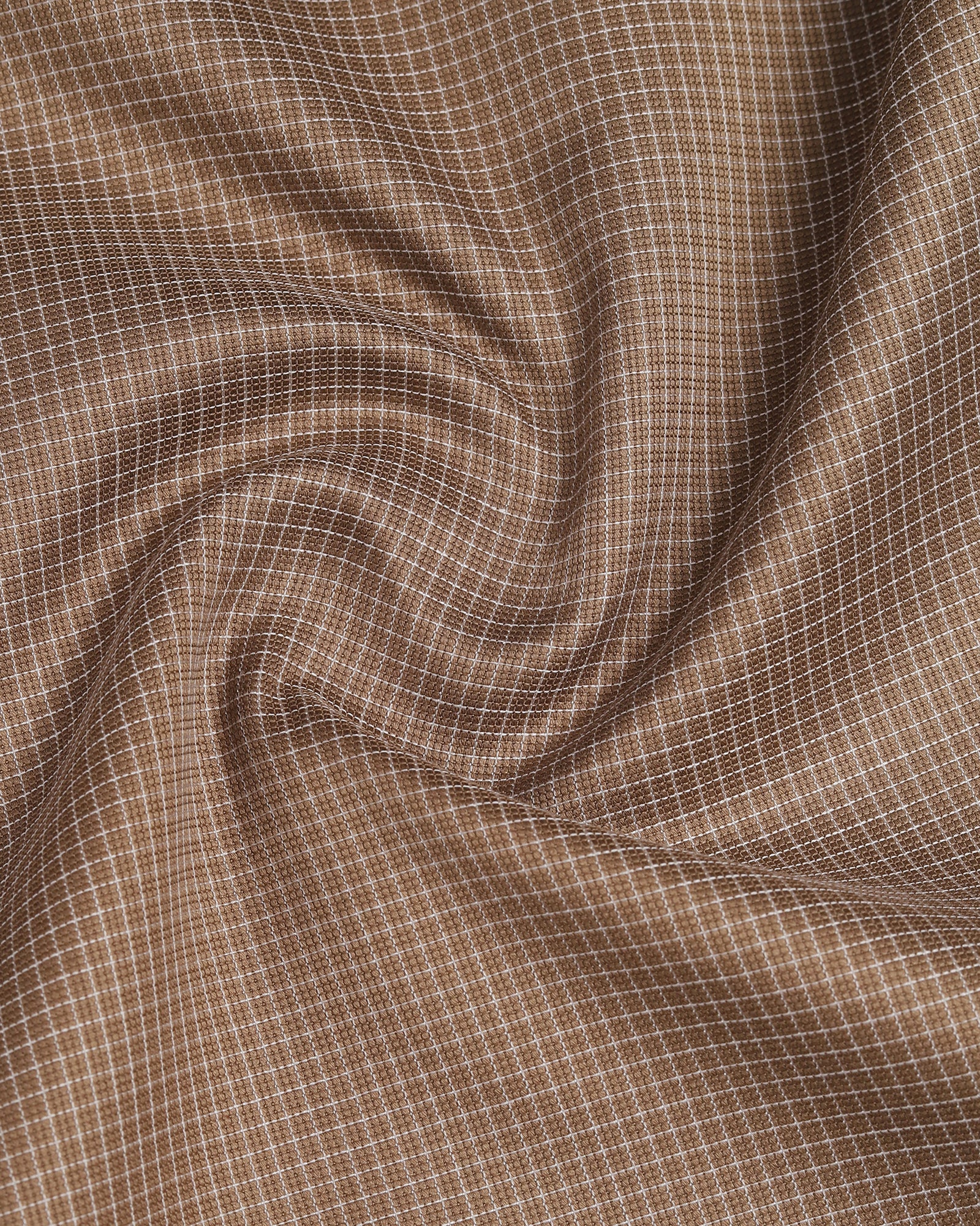 Ochre Check Shirt - Herren