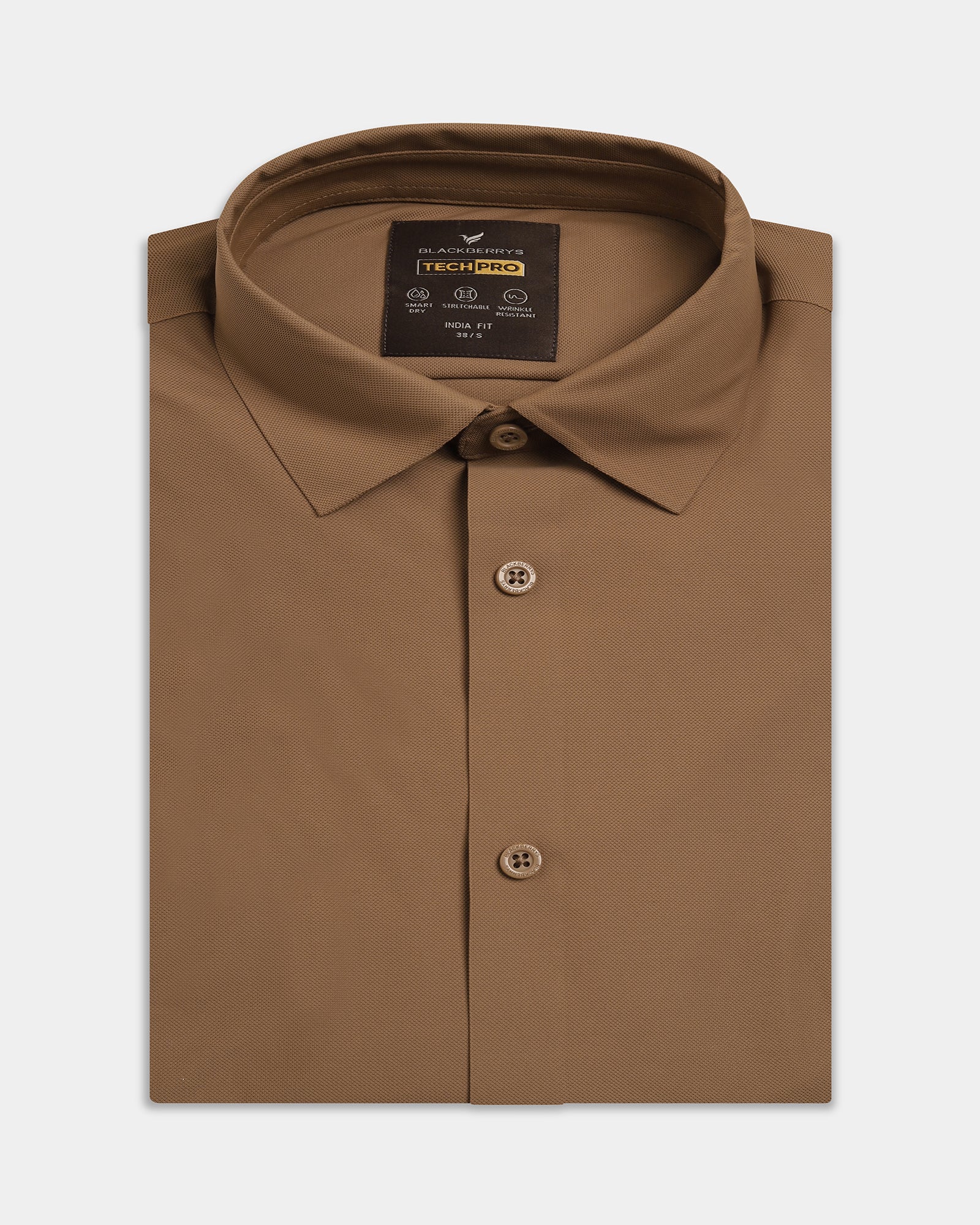Ochre TechPro Textured Shirt - Kanon