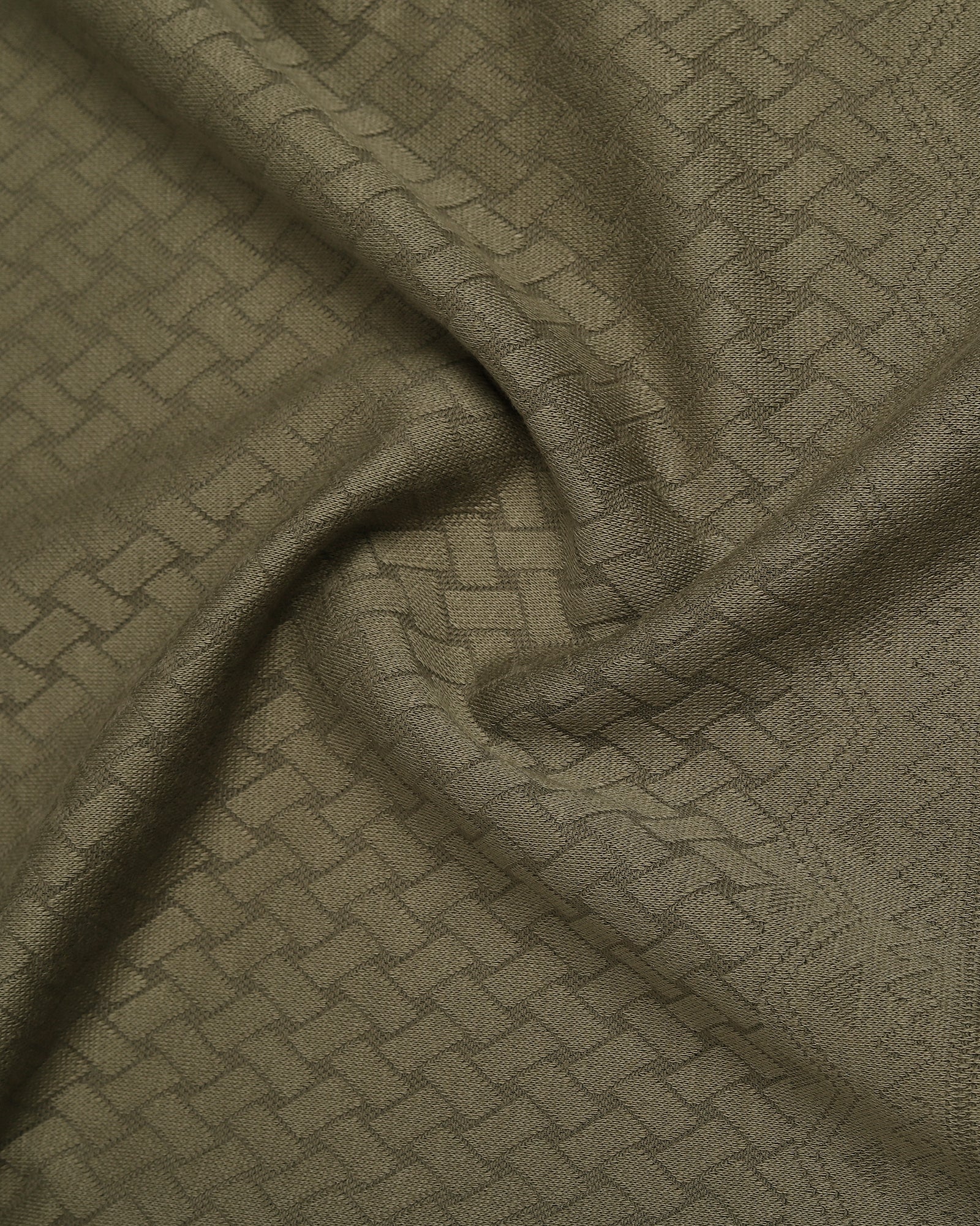 Olive Green Stripe Polo - Kesha