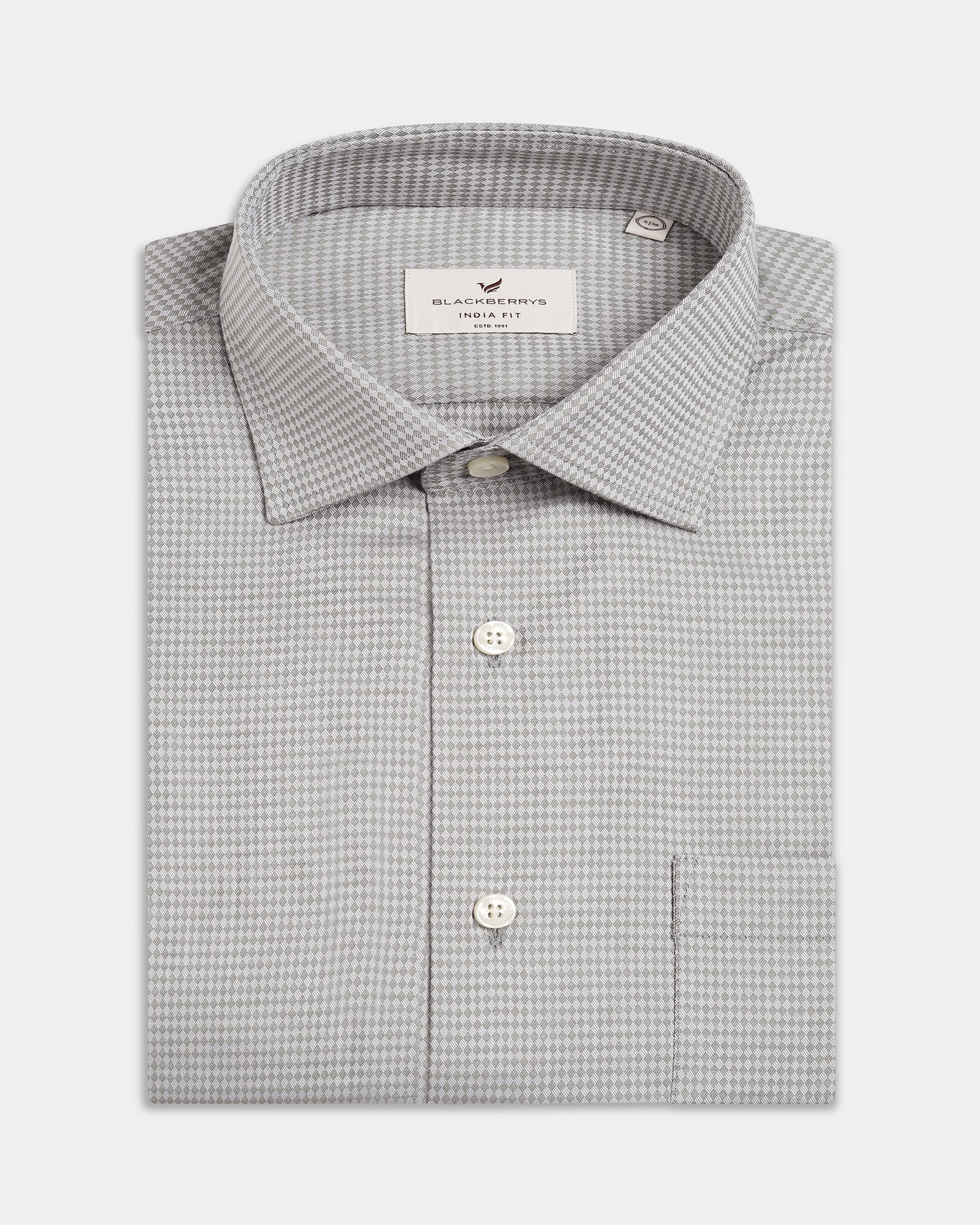 Olive Textured Shirt - Expression