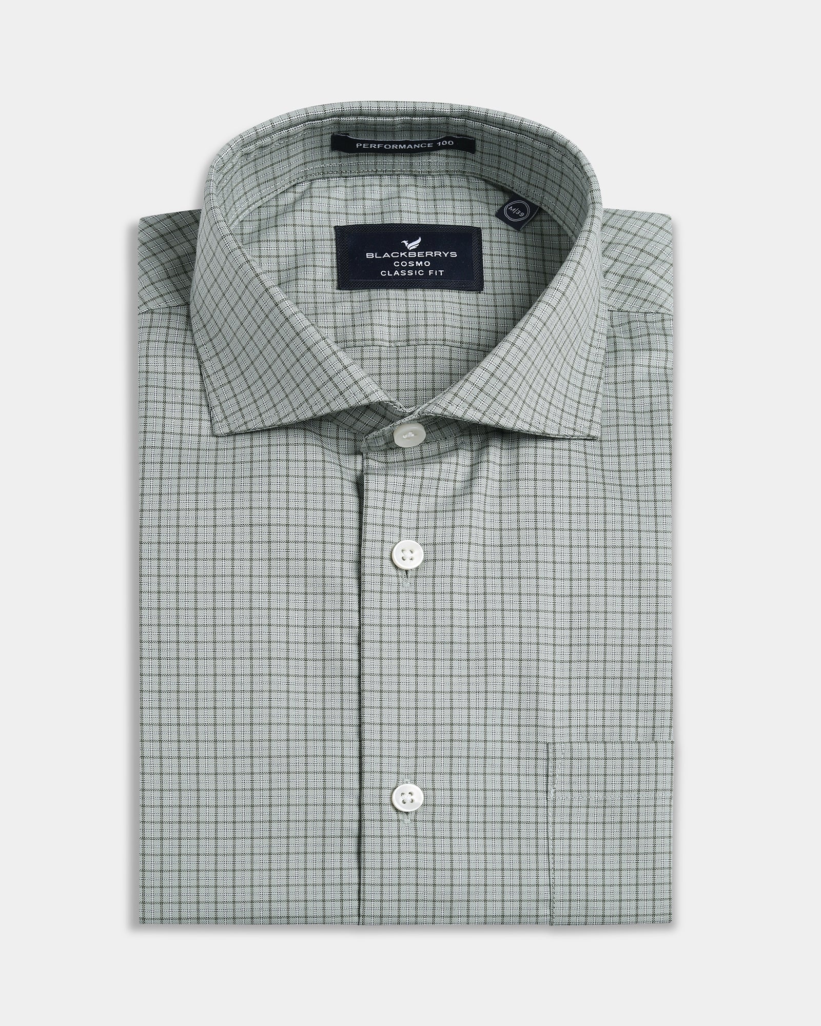 Olive Non Iron Check Shirt - Episode