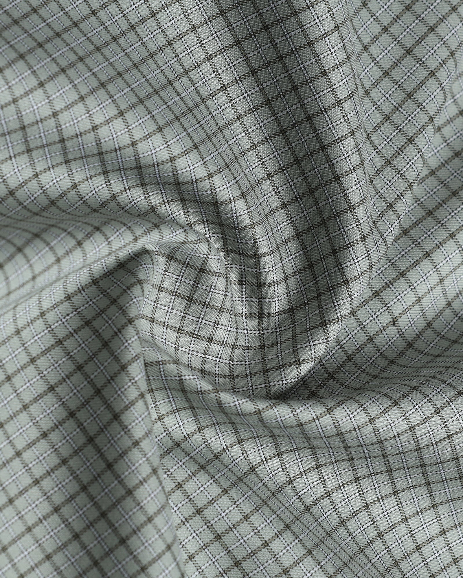 Olive Non Iron Check Shirt - Episode
