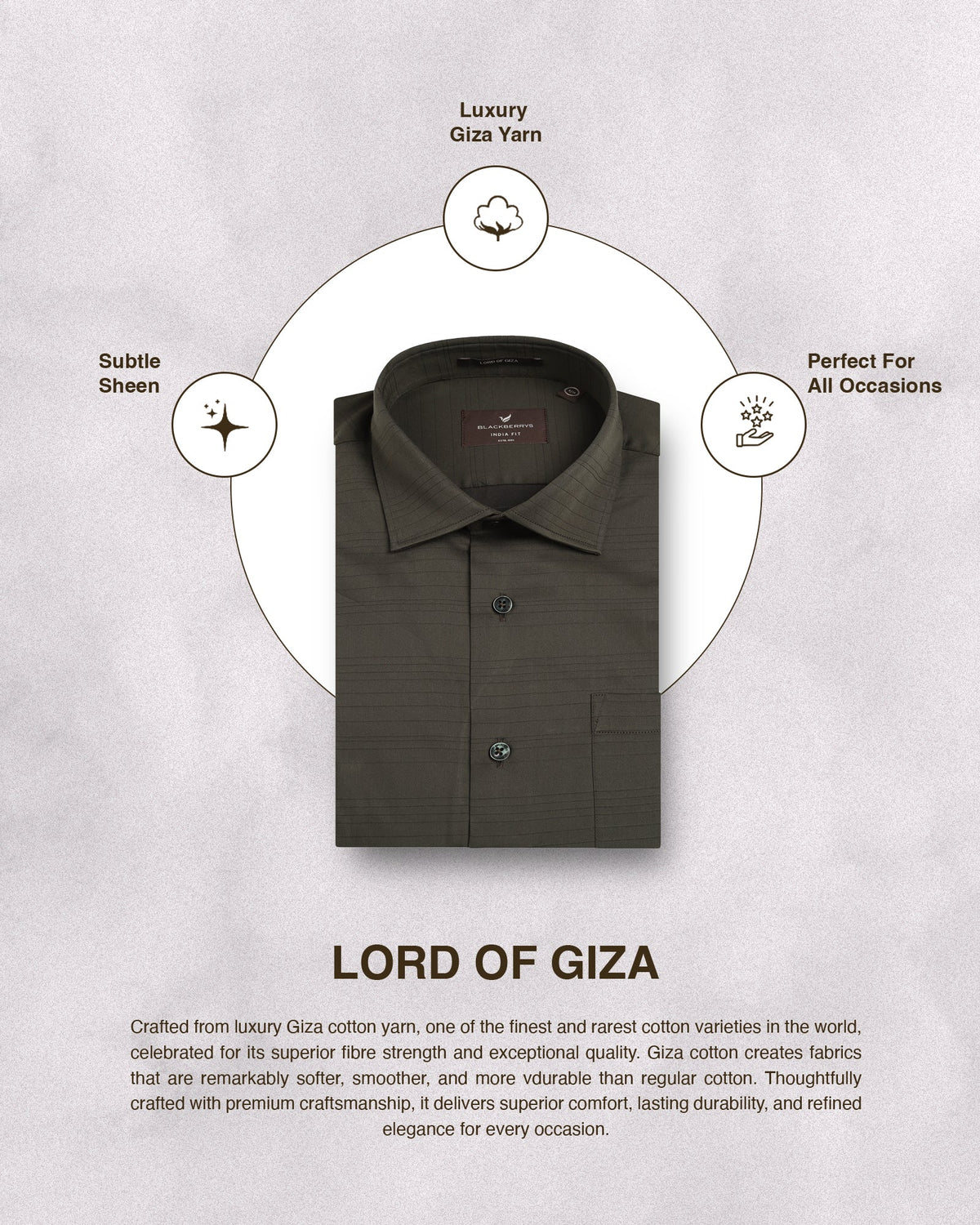 Olive Textured Shirt - Ciri