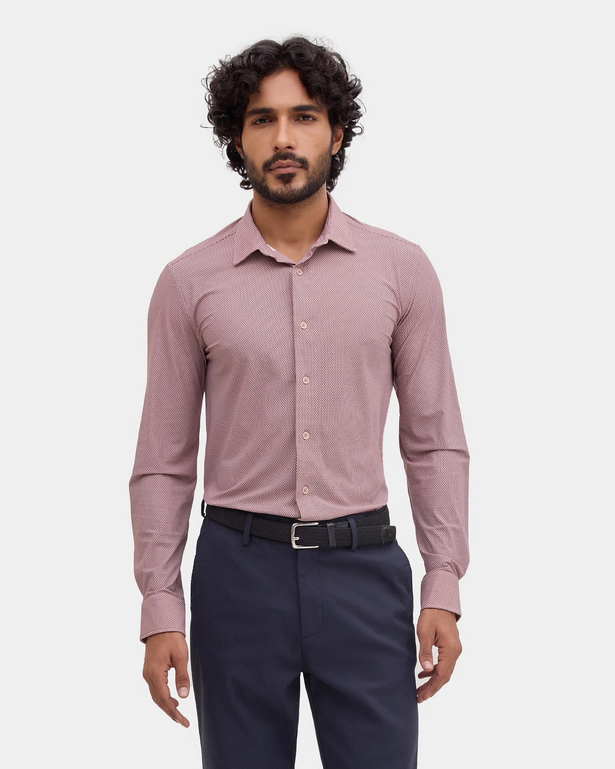 Peach Printed Shirt - Panerai