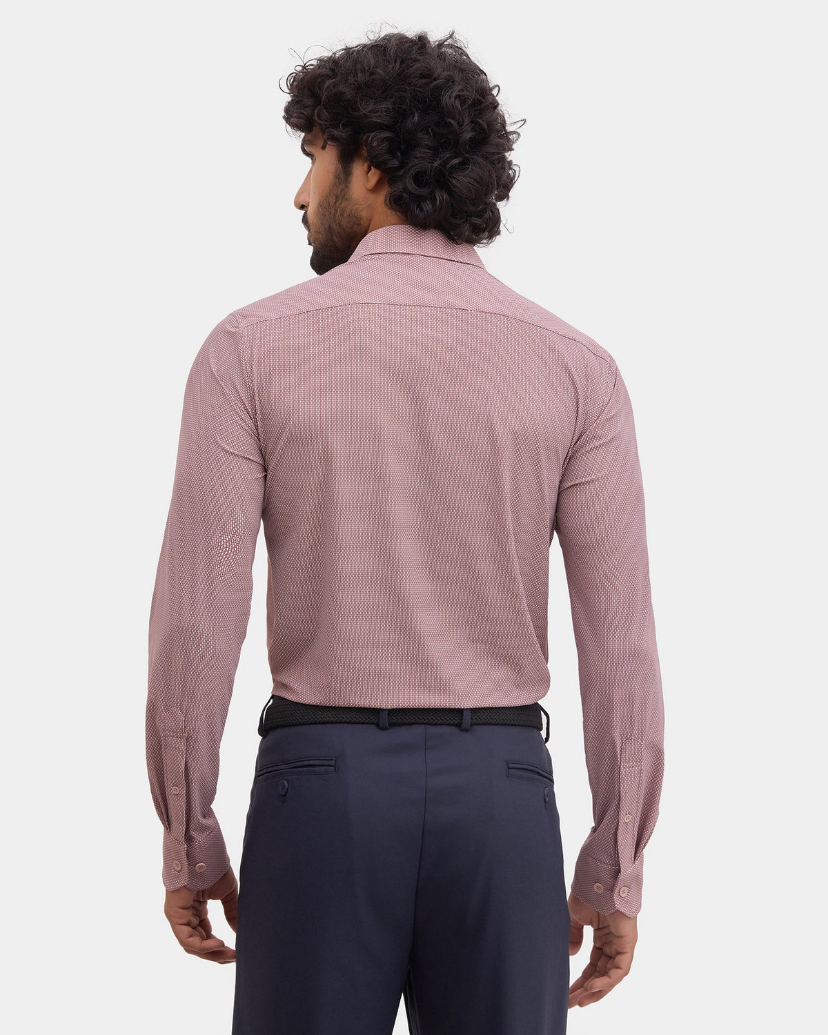 Peach Printed Shirt - Panerai