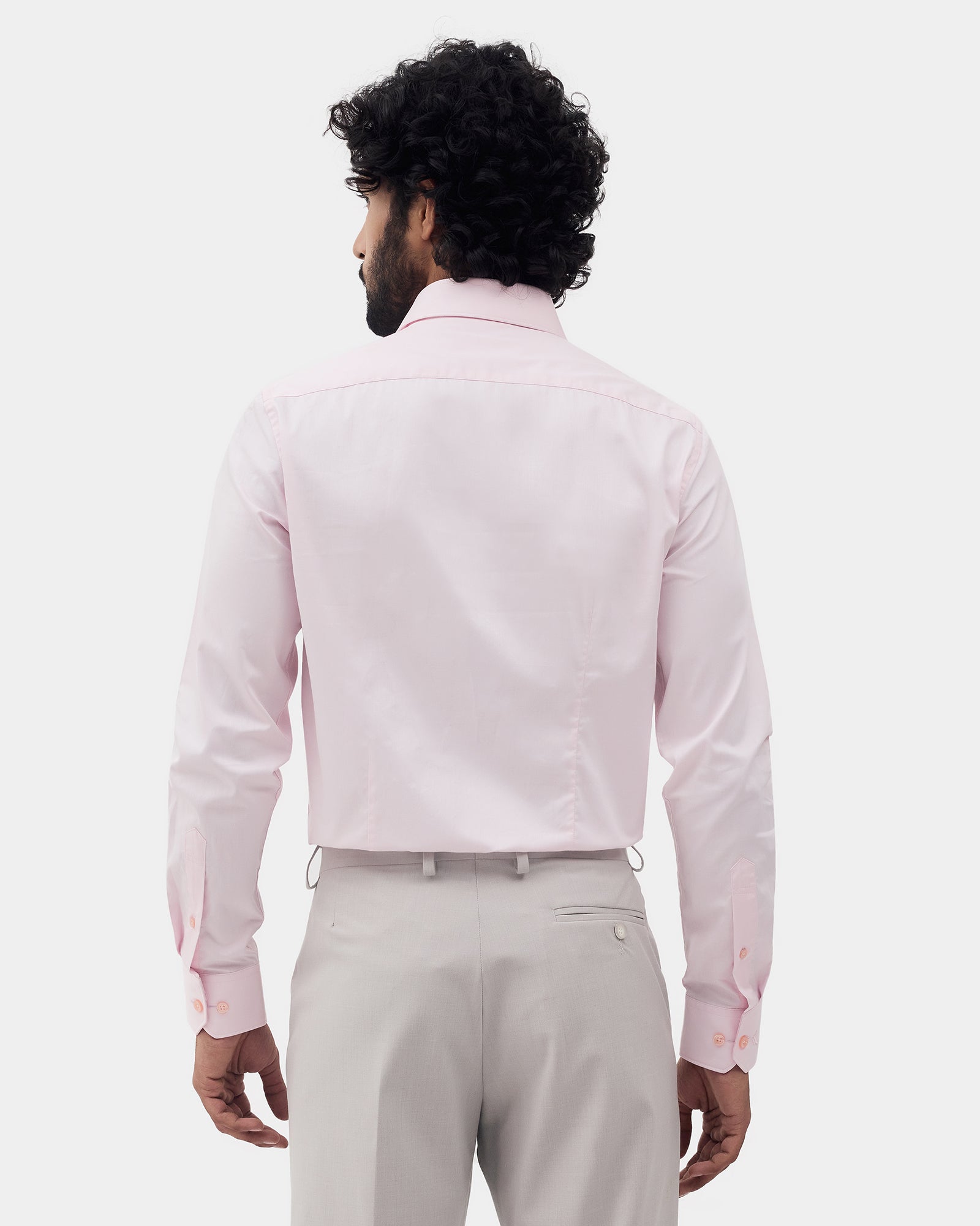 Pink Solid Shirt - Drex