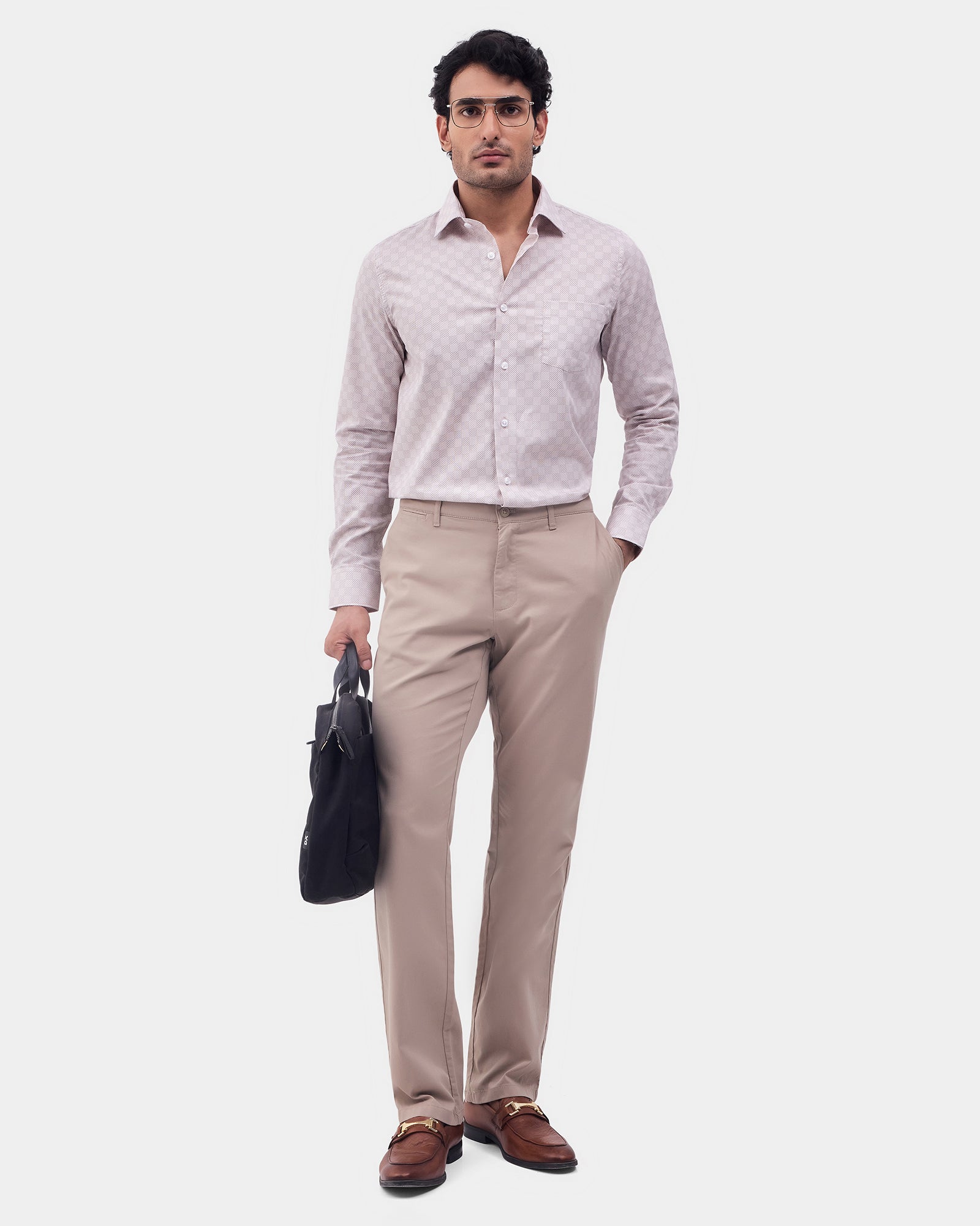 Plum Printed Shirt - Maxima