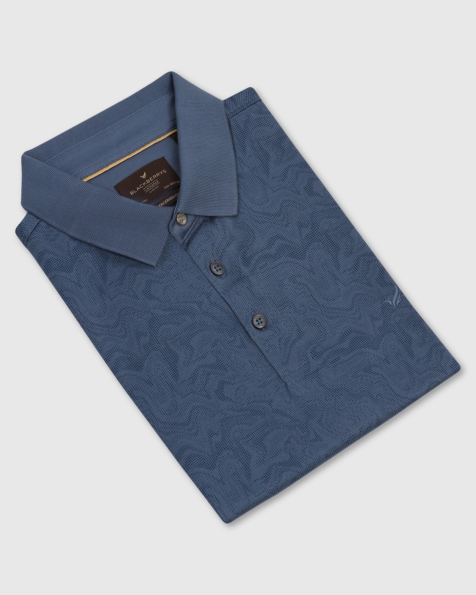 Polo Navy Printed T-Shirt - Trip