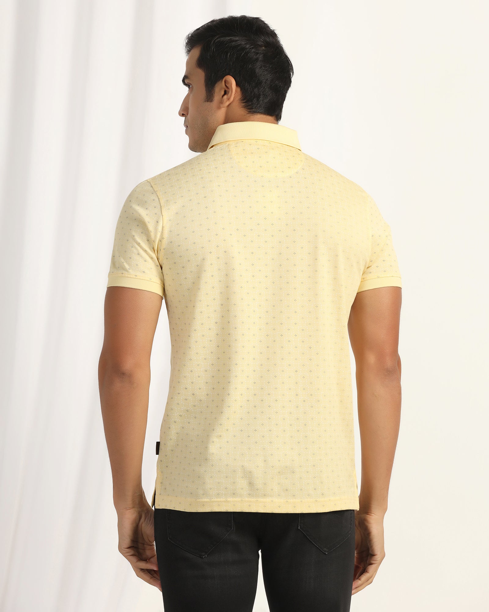 Polo Yellow Printed T-Shirt - Henry