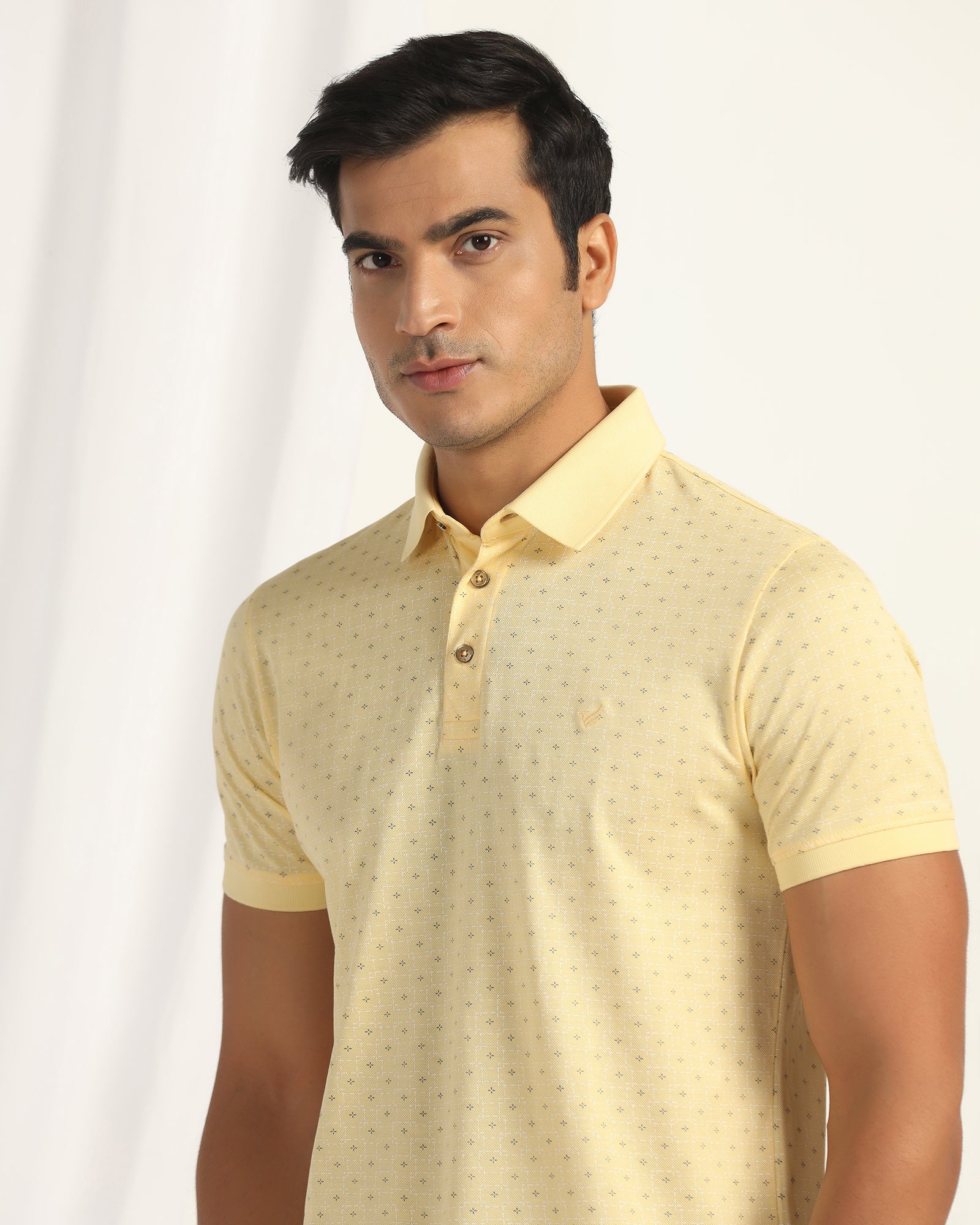 Polo Yellow Printed T-Shirt - Henry