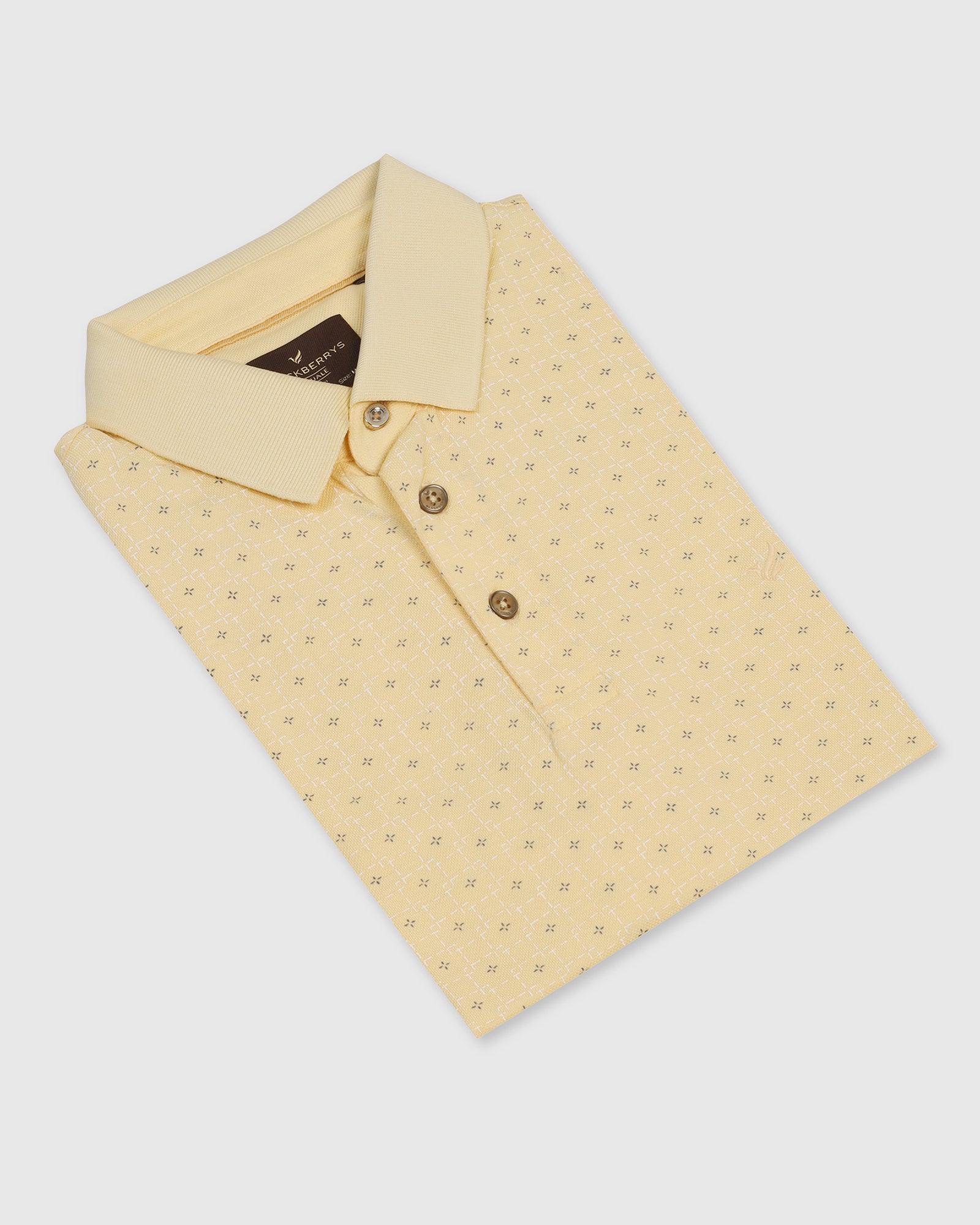 Polo Yellow Printed T-Shirt - Henry