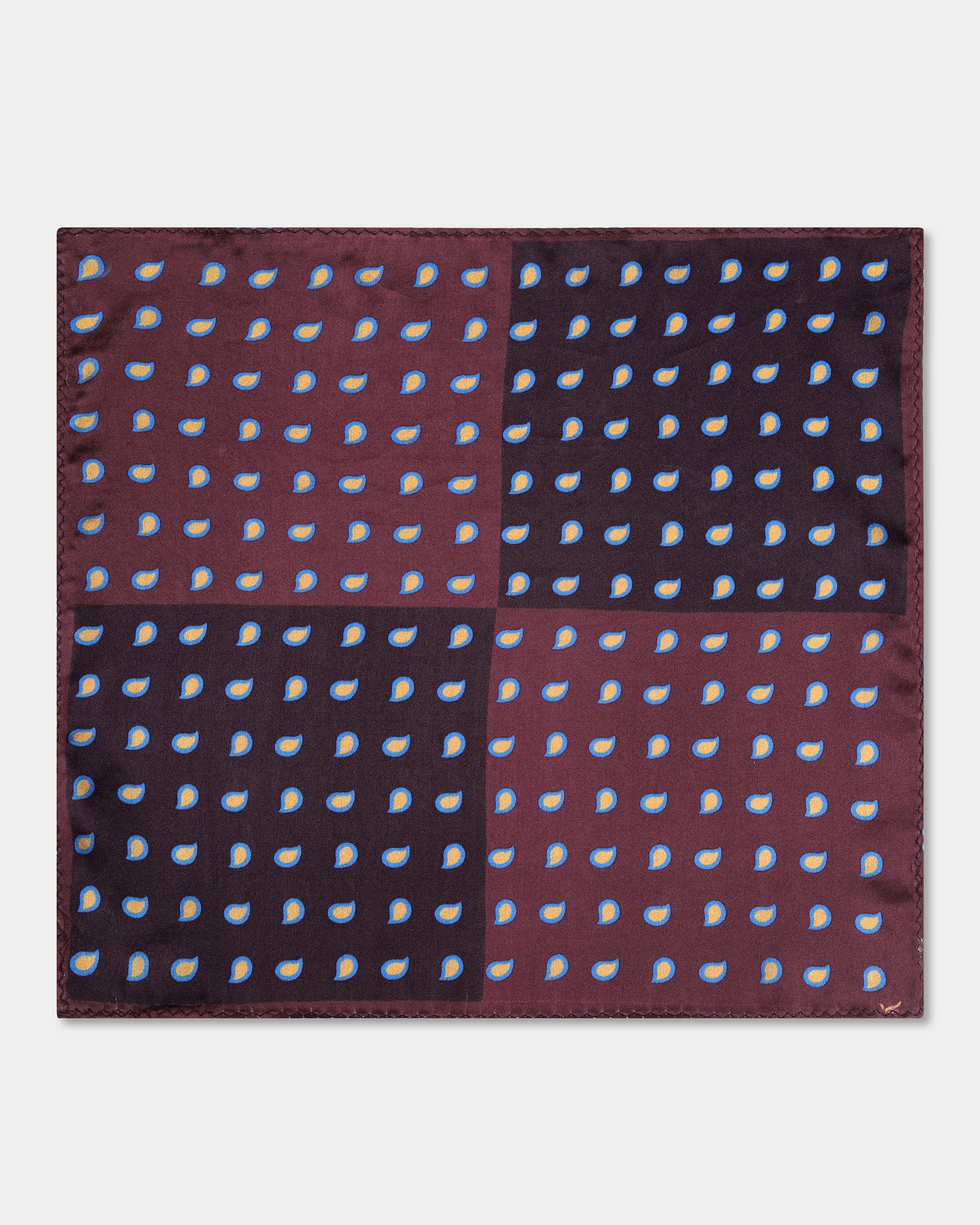 Accessories Regular Fit 4 Ways Print Pocket Square