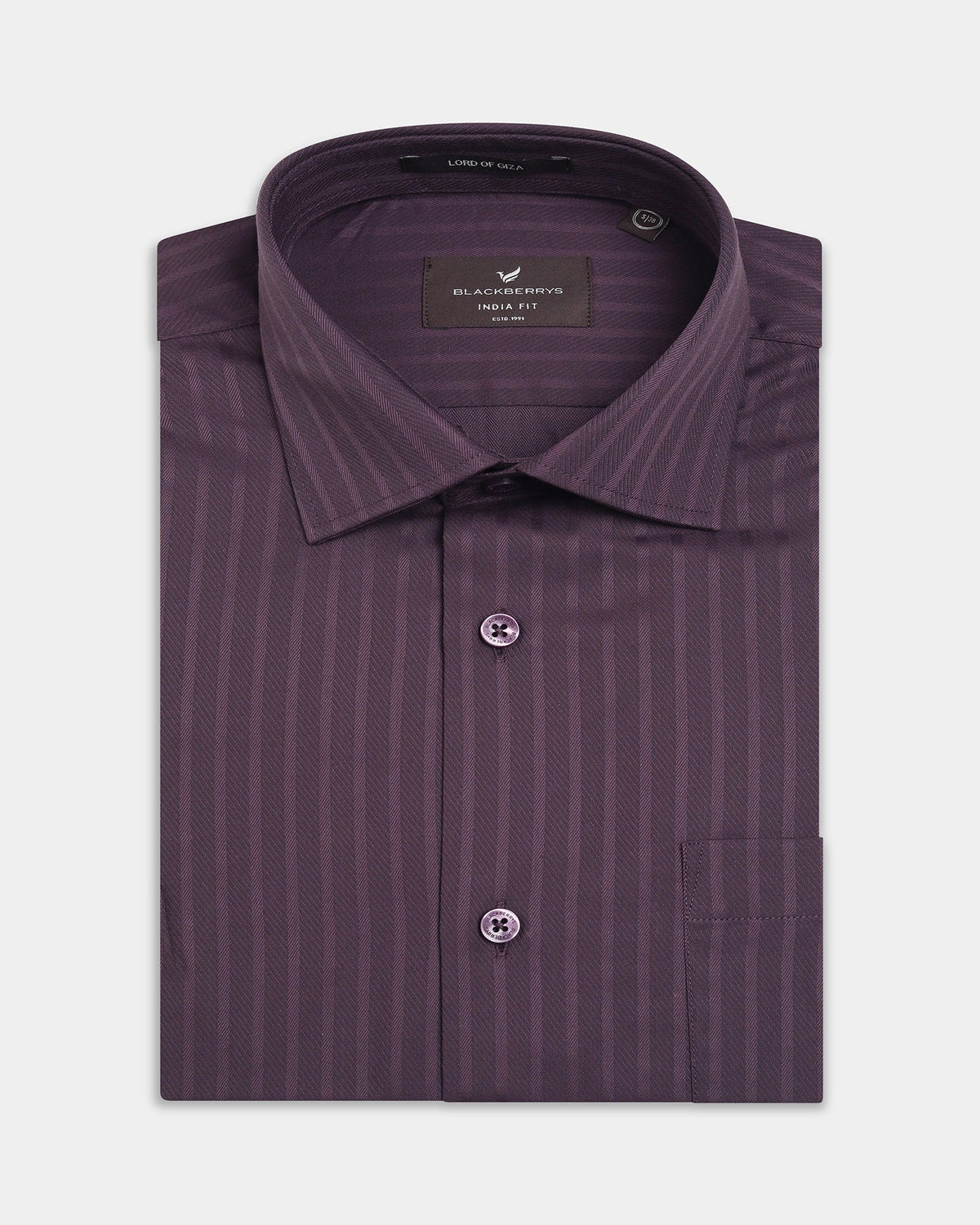 Purple Stripe Shirt - Celcius
