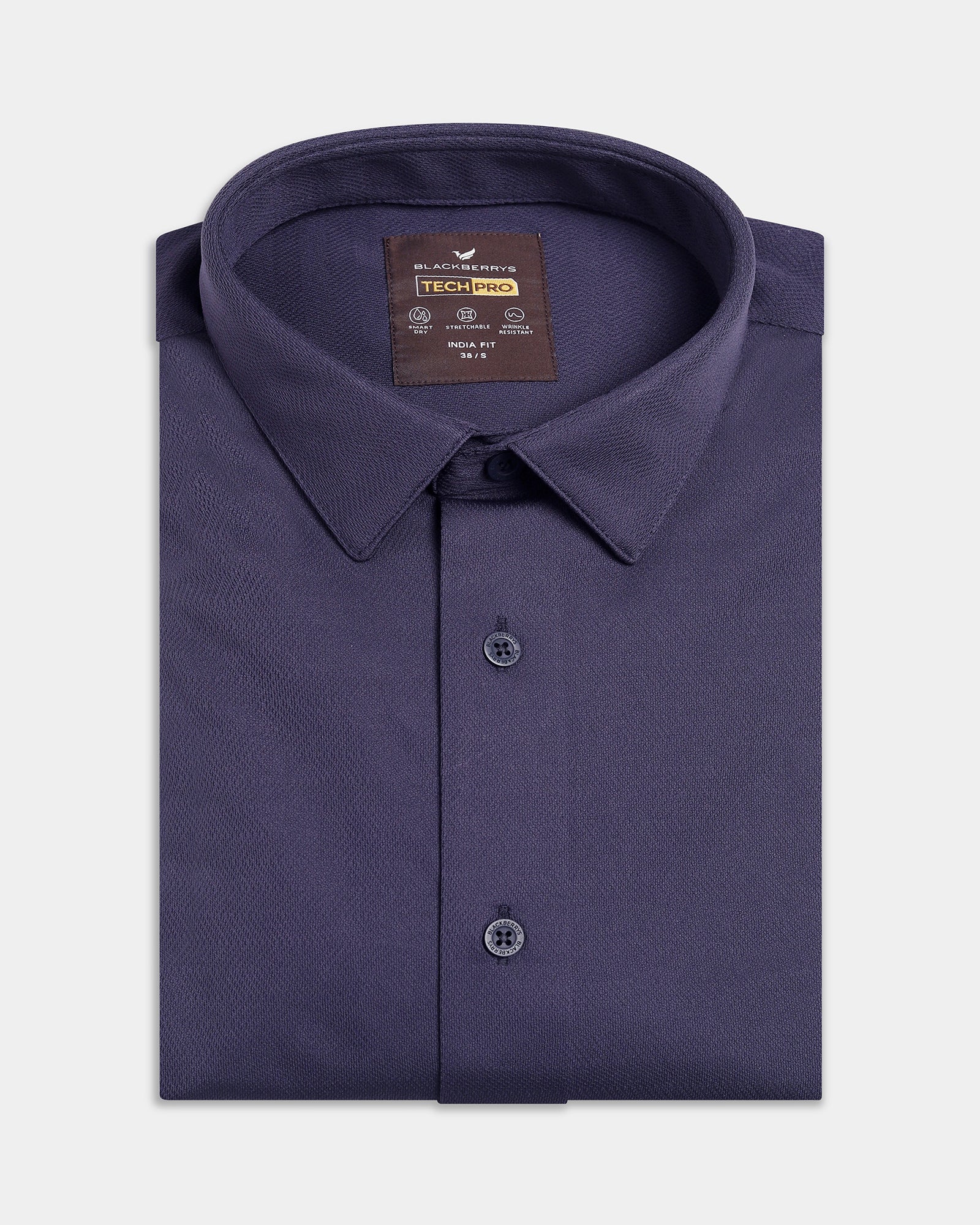 Purple TechPro Stripe Shirt - Keish