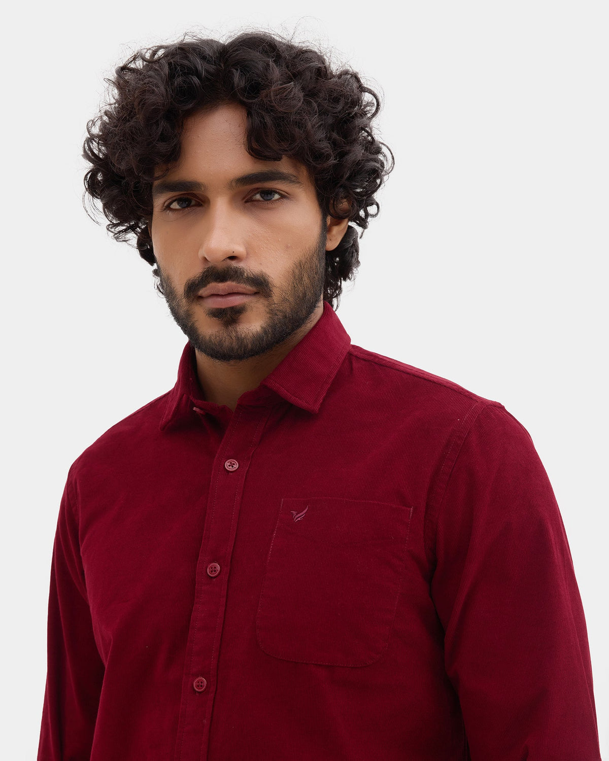Red Corduroy Shirt - Ducord