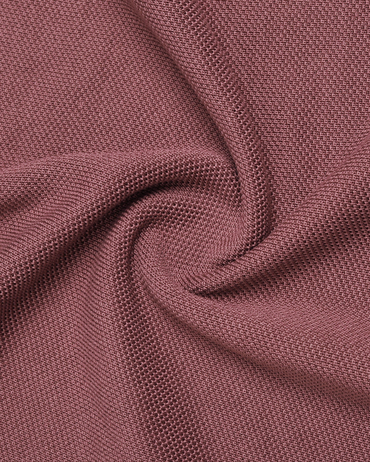 Rose Brown Solid Polo - Zoler