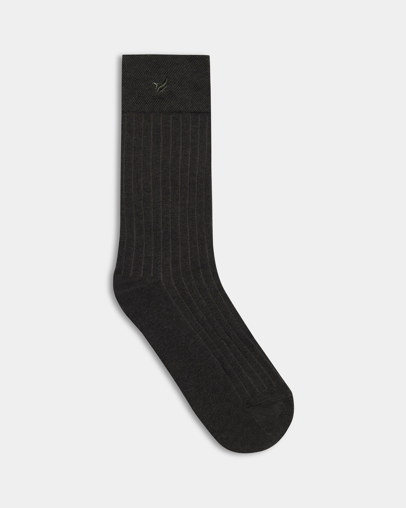 Mercerised Cotton Crew Length Socks Pack of 3 - Boris