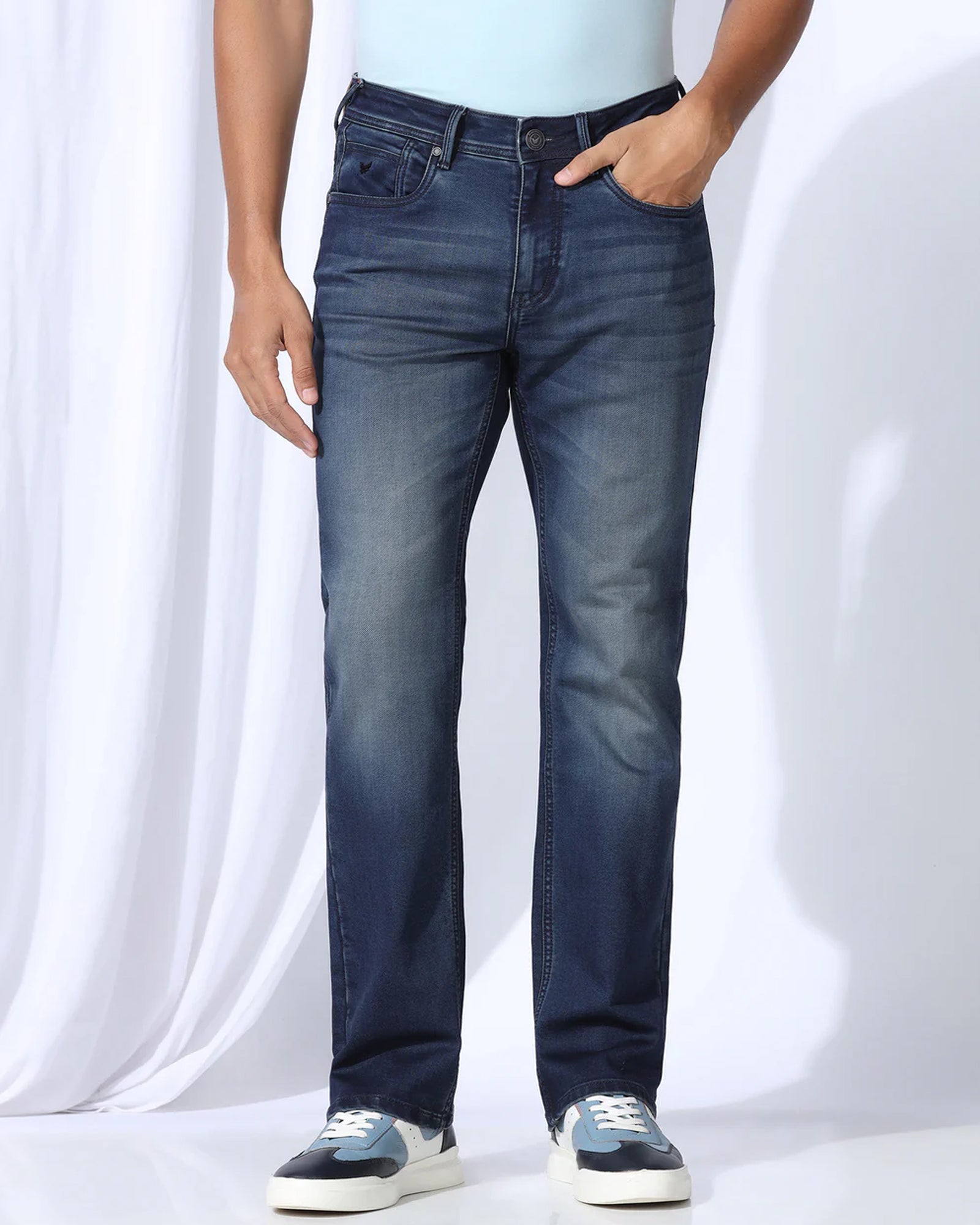 Ultrasoft Straight Comfort Duke Fit Indigo Jeans - Shilo