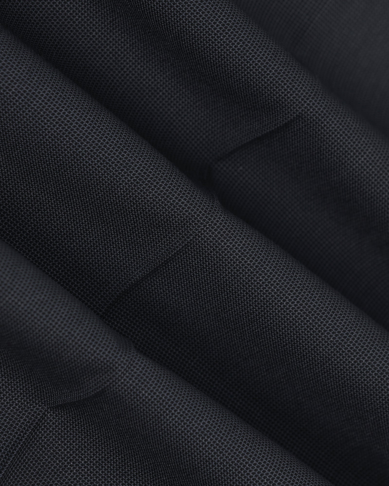 Slim Fit B-91 Formal Dark Grey Textured Trouser - Fendi