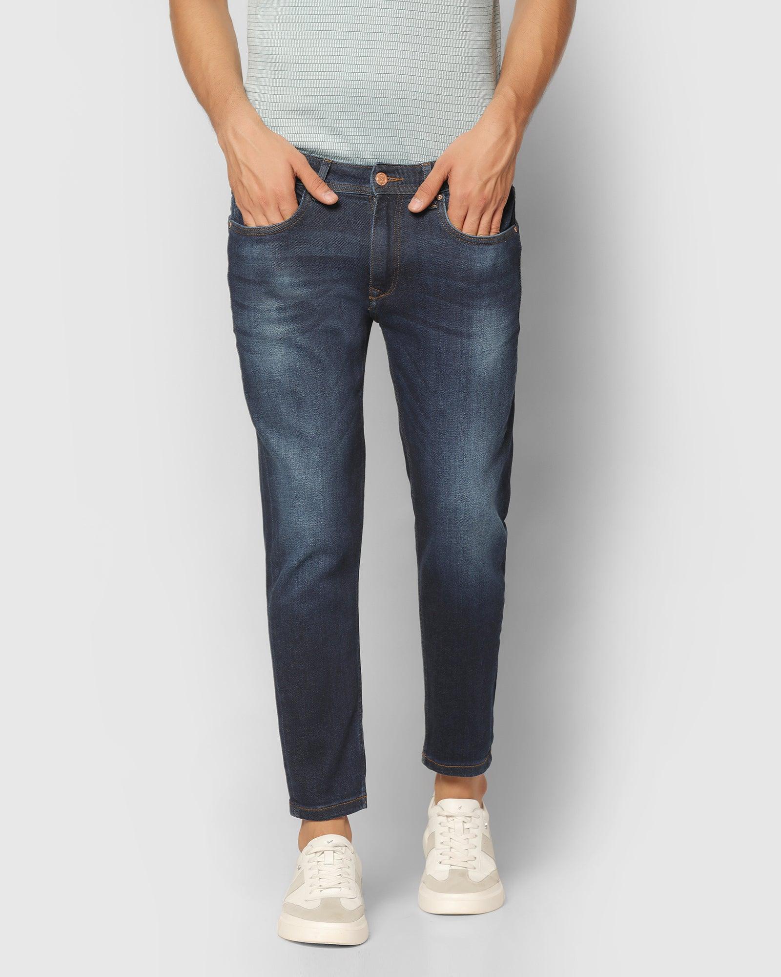Superflex Skinny Cropped Fiji Fit Indigo Jeans - Zeke