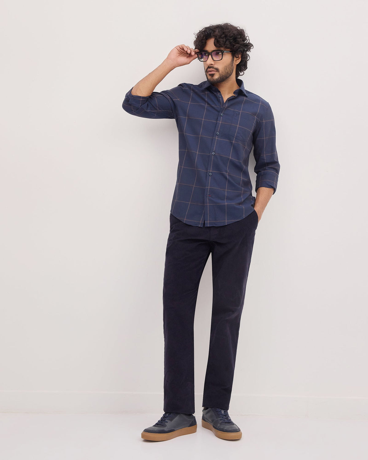 Teal Check Shirt - Pacsen