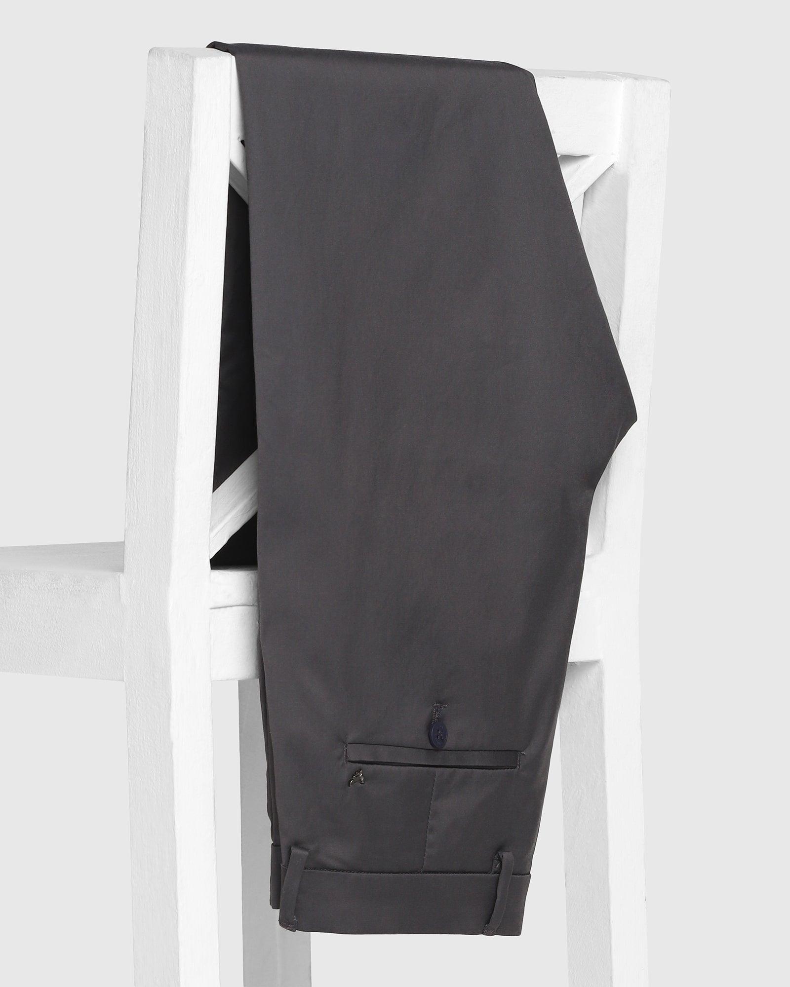 TechPro Solid Casual Khakis In Dark Grey B-95 (Nord) - Blackberrys