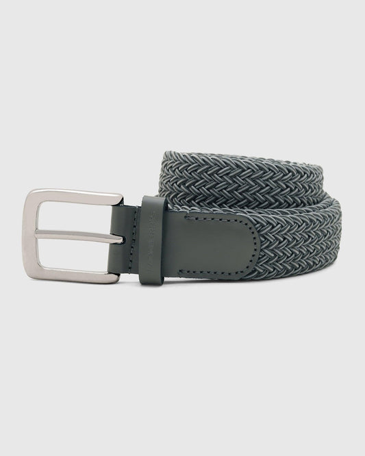 Stretchable Grey Textured Belt - Salyer