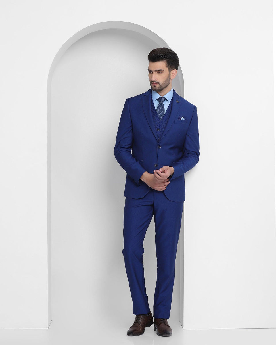 Louis philippe suits deals royal blue