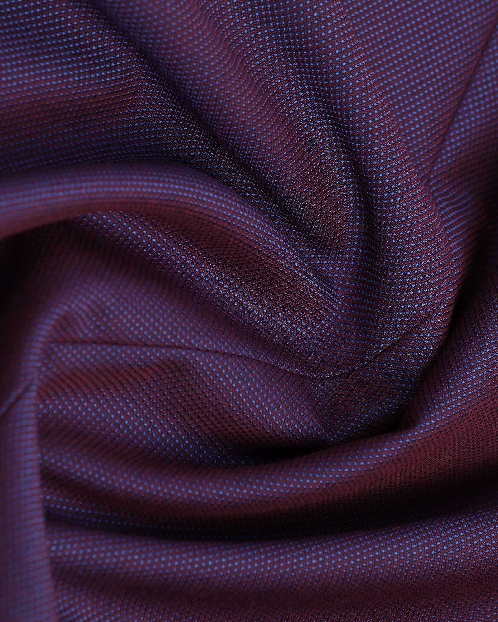 Three Piece Purple Textured Formal Suit - Zenin