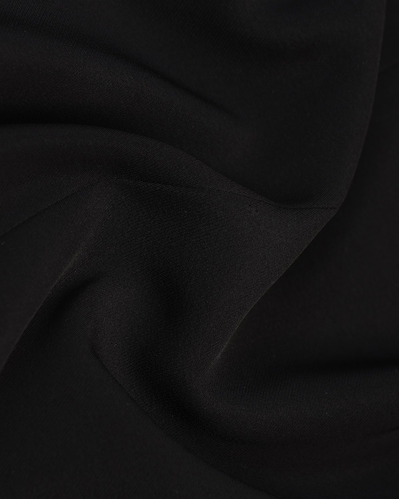 Two Piece Black Solid Formal Suit - Rizer