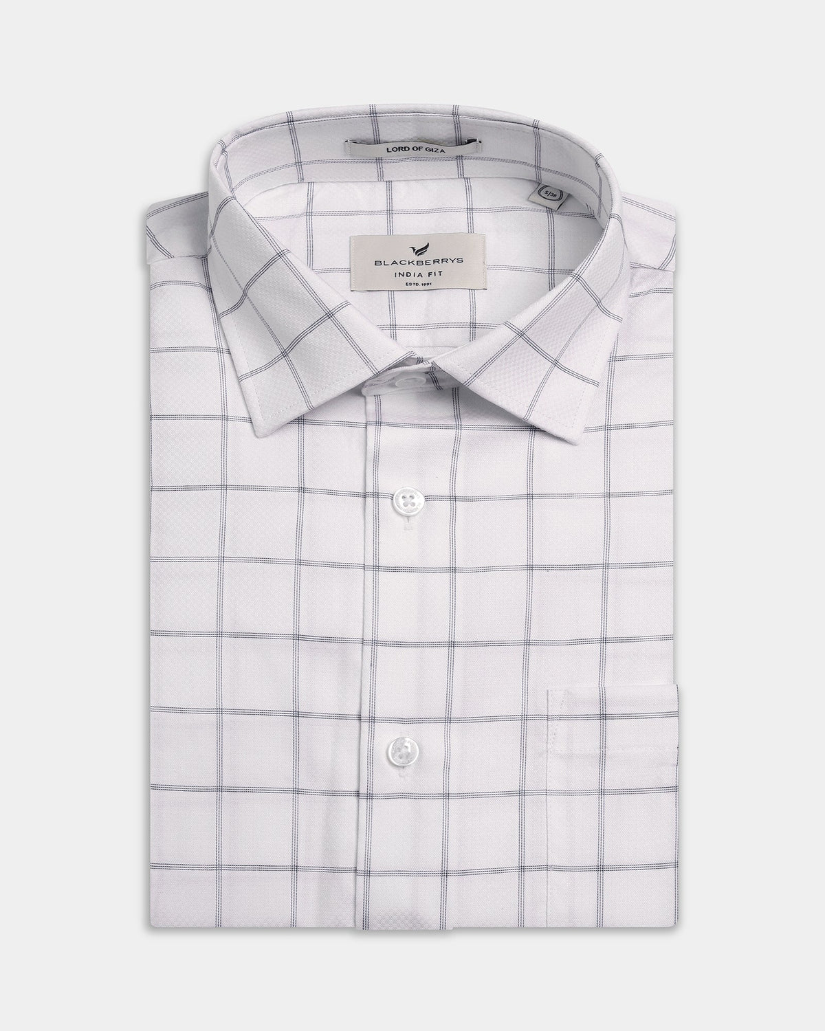 White Check Shirt - Sentra