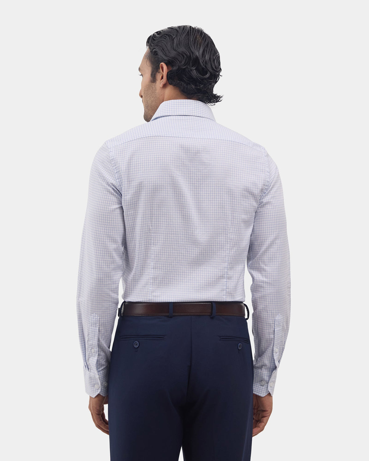 White Check Shirt - Stalix