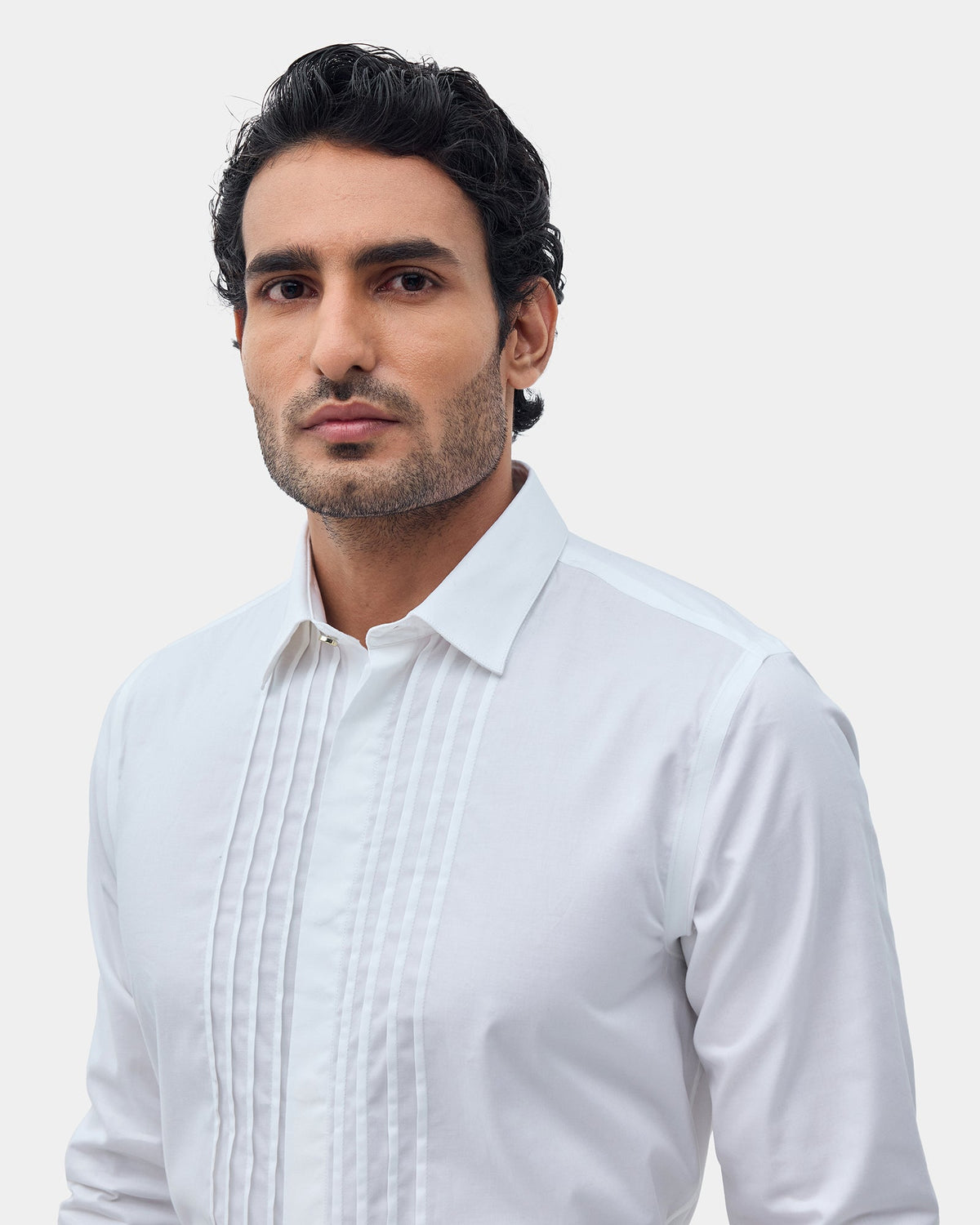 White Stripe Shirt - Social