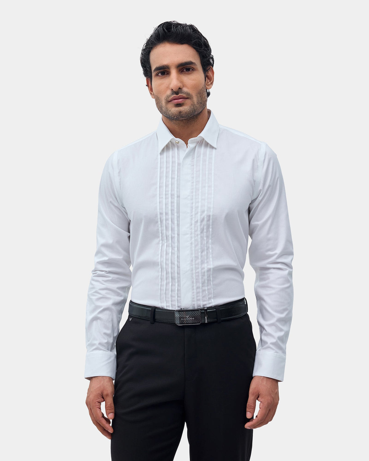 White Stripe Shirt - Social