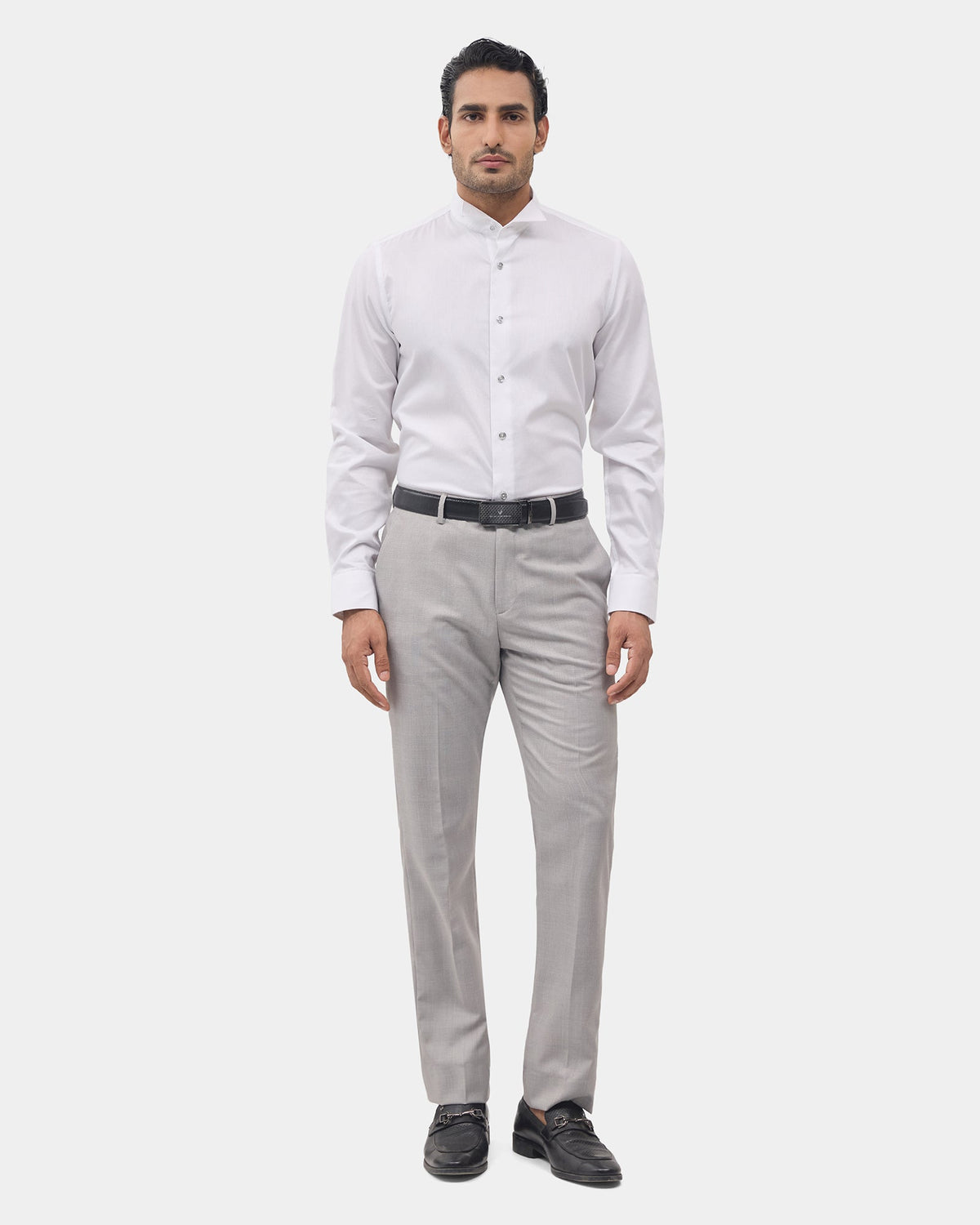 Super White Textured Shirt - Wing