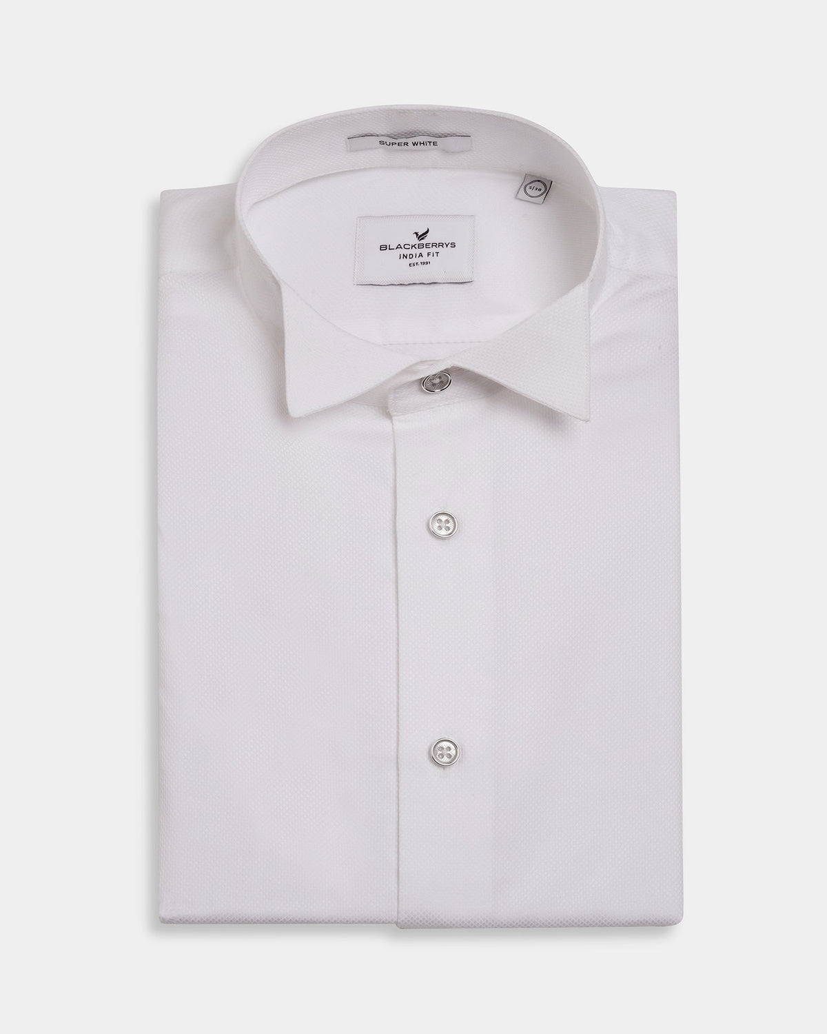 Super White Textured Shirt - Wing