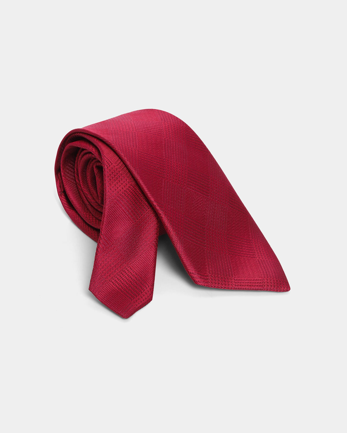 Wine Jacquard Tie - Baku