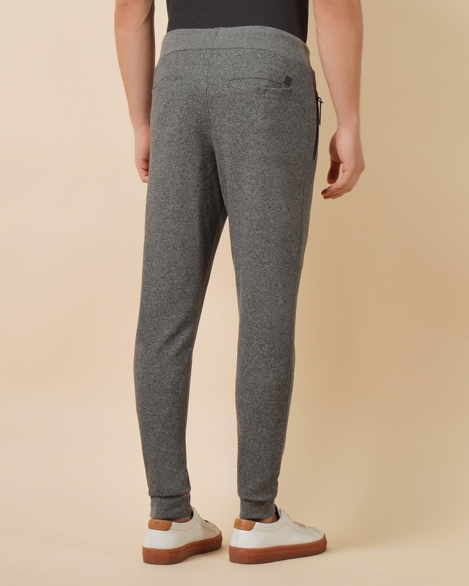 Casual Jogger In Dark Grey (George) - Blackberrys