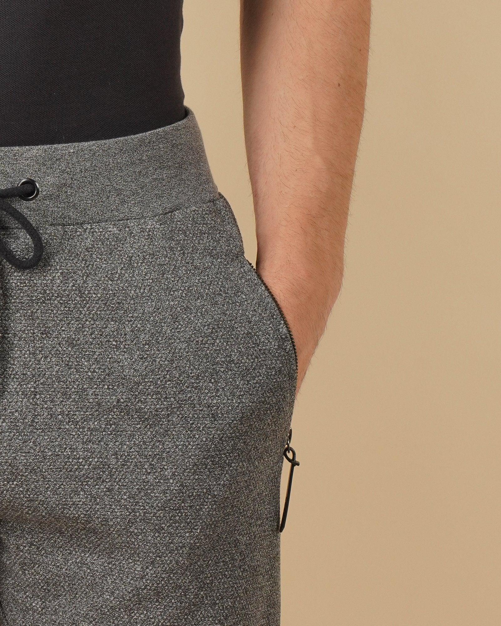 Casual Jogger In Dark Grey (George) - Blackberrys