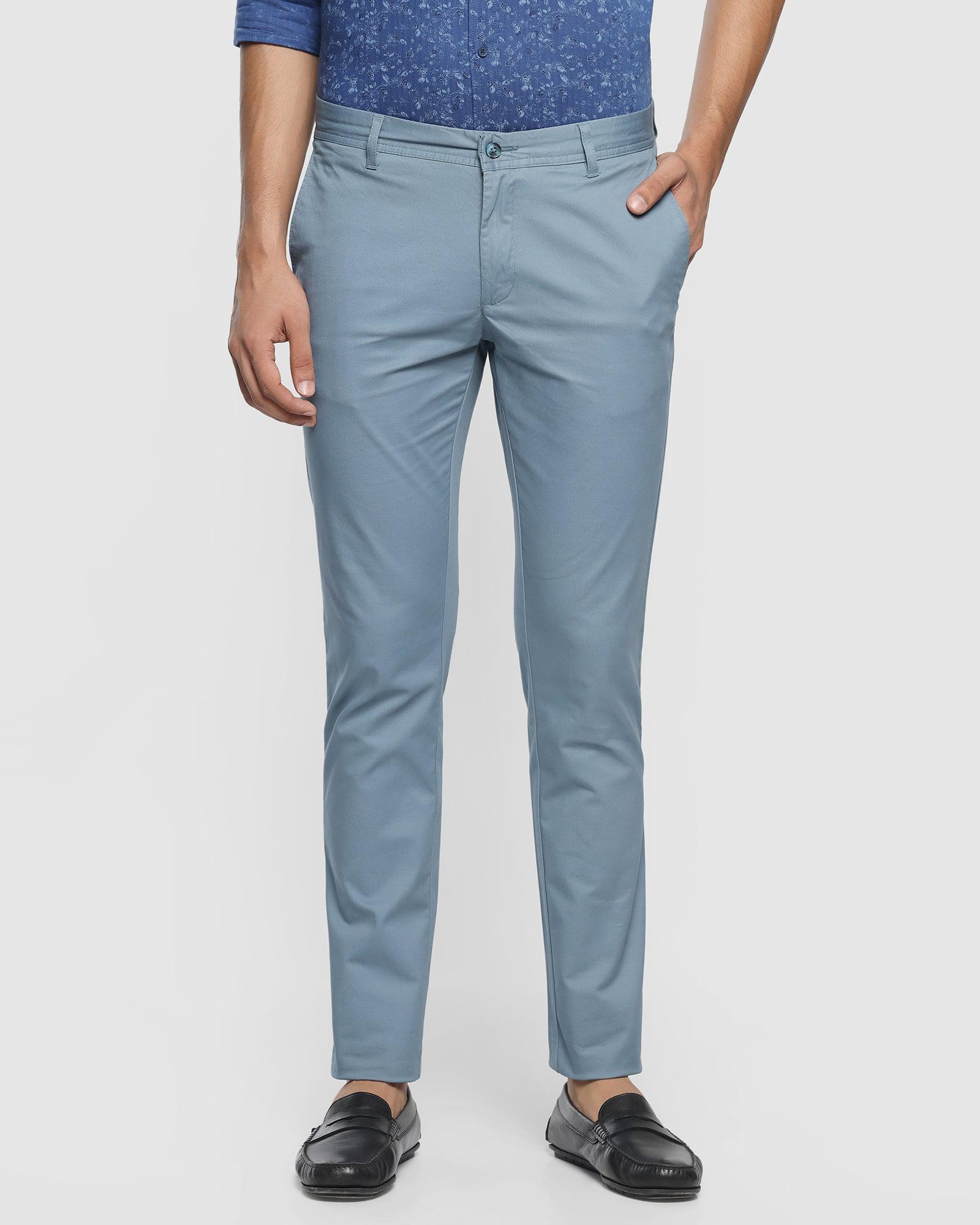 Casual Khakis In Blue B-91 (Lab) - Blackberrys