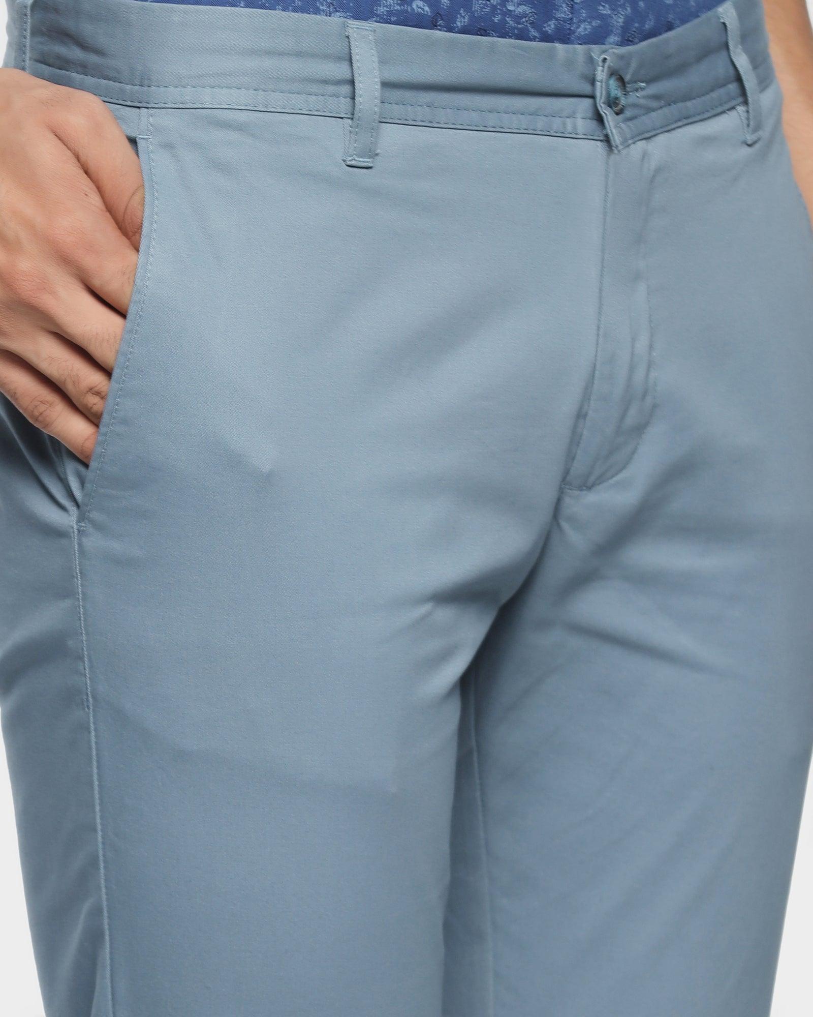 Casual Khakis In Blue B-91 (Lab) - Blackberrys